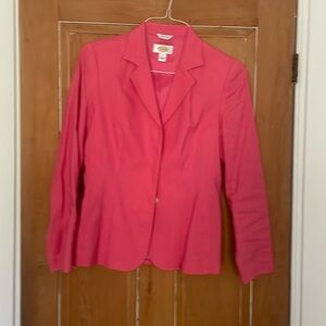 Pink Talbots blazer